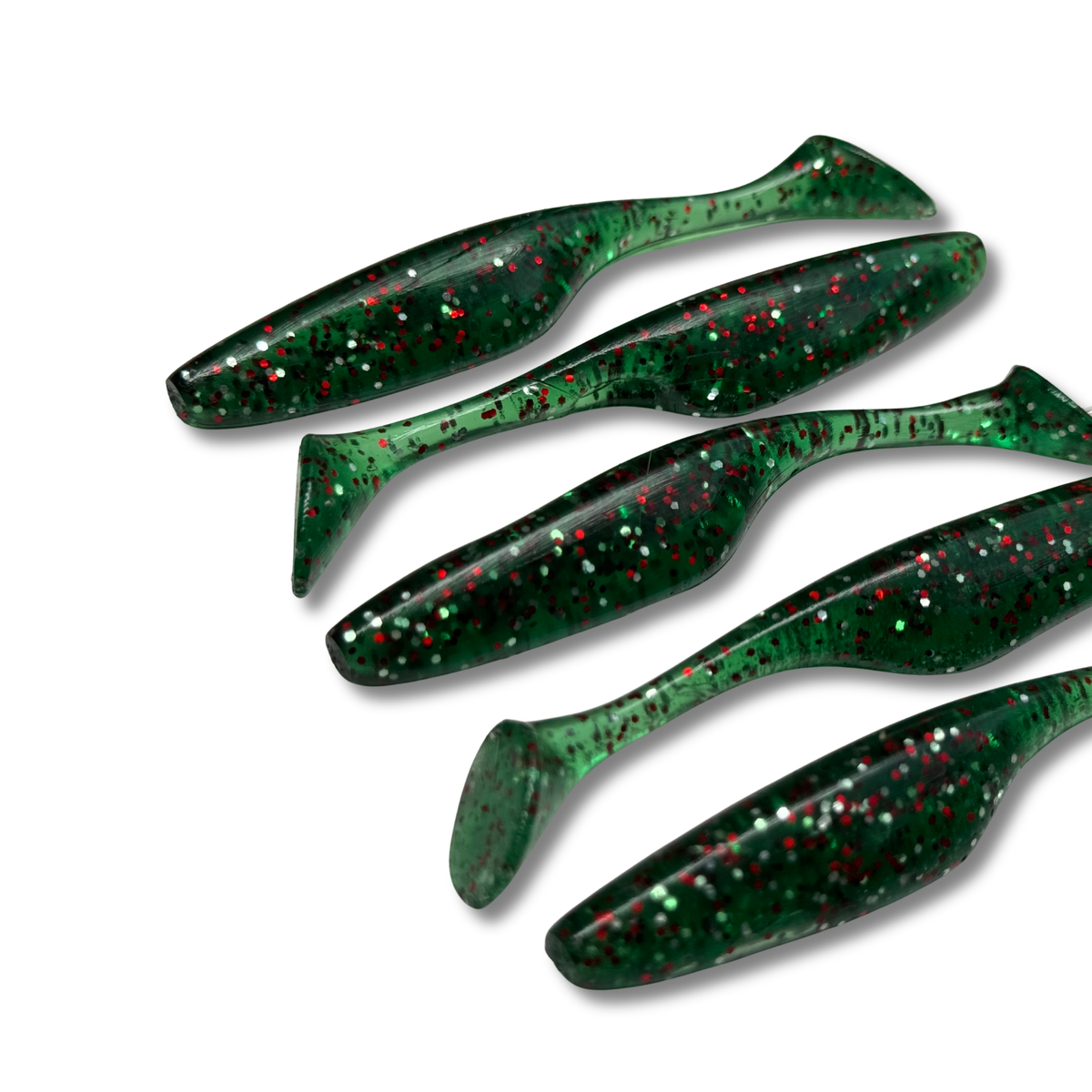 Paddle Tail Lure - Christmas Chaos