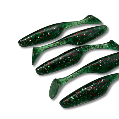 Paddle Tail Lure - Christmas Chaos