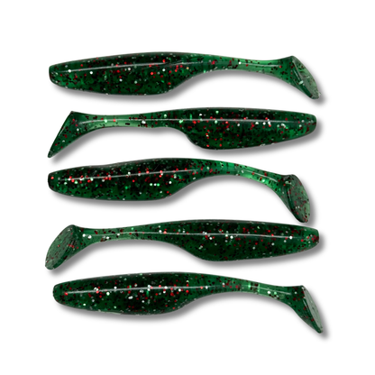 Paddle Tail Lure - Christmas Chaos